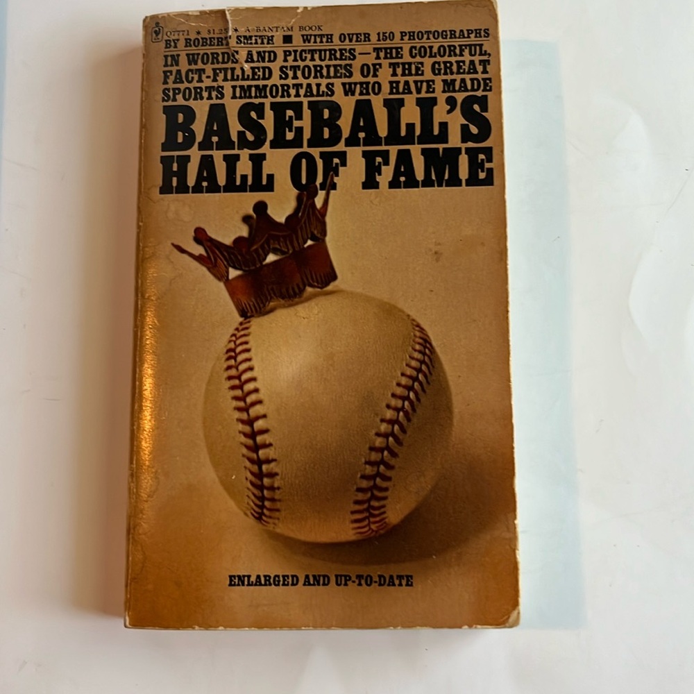 Baseball Hall of Fame Paperback 1973 by Robert Smith